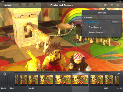Stopmotion and Timelapse Movies with your iPad