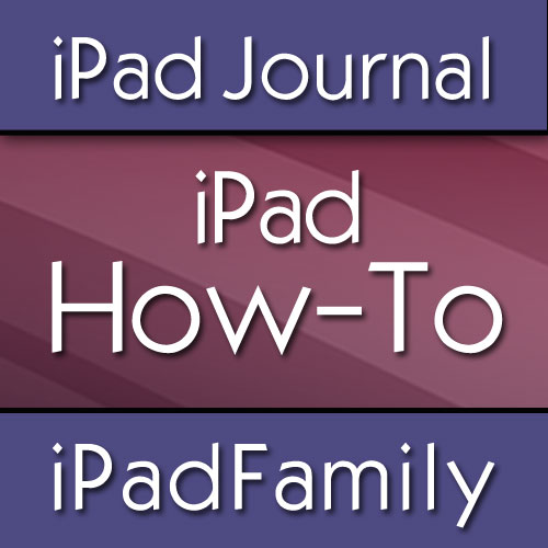 iPad How-to