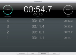 Clock Stopwatch for iPad